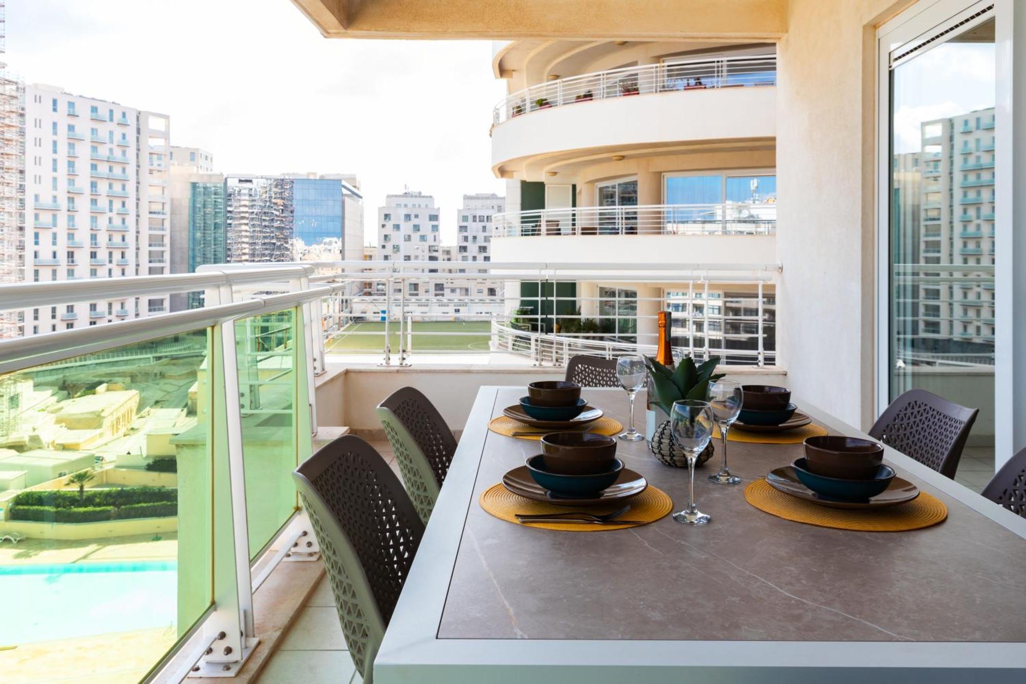 Luxury Seafront 3Br With Pool By Arcobnb Sliema Luaran gambar